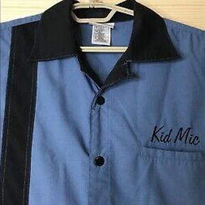 Kid Mic Vintage Bowling Shirt by Disney